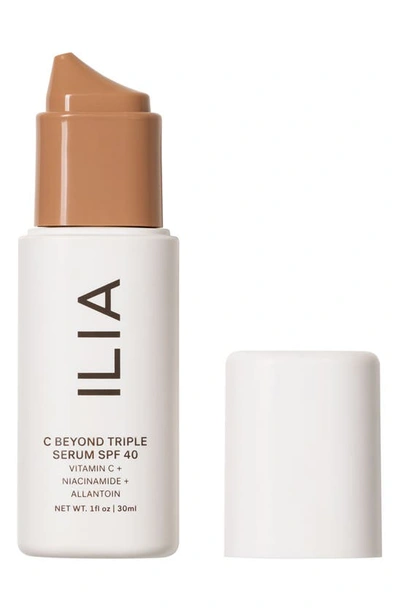 Ilia C Beyond Triple Serum Spf 40 Mineral Sunscreen With Vitamin C 10% + Niacinamide Translucent Tone 2 1 In Tn2