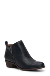 Lucky Brand Basel Bootie In Navy Blazer