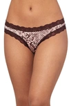 Fleur't Iconic Thong In Sahara