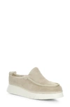 Fly London Ceze Slip-on Shoe In 004 Creme Suede/ Rug