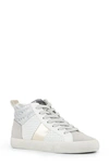Vintage Havana Dedra High Top Sneaker In White/ Gold Multi Mix