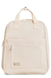 Beis The Expandable Backpack In Beige