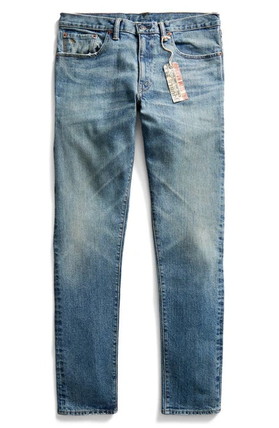 Double Rl Slim Leg Jeans In Eakins Wash