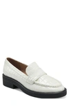 Aerosoles Ulla Loafer In White Leather