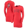 GAMEDAY COUTURE GAMEDAY COUTURE SCARLET OHIO STATE BUCKEYES 2-HIT SWEATSHIRT MINI DRESS