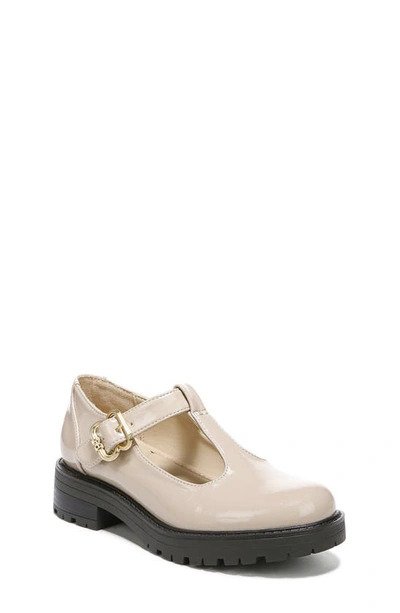 Sam Edelman Taelor Kids Lug Sole Loafer Modern Ivory Box Leather 2.0 In Chai Latte