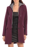Avec Les Filles Peaked Lapel Jacket With Zip Out Bib In Sorority