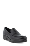 Ecco Modtray Penny Loafer In 01001black