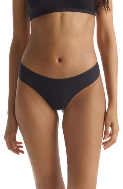 Commando Bio Blend Thong In Black