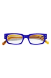 Eyebobs Peckerhead 50mm Reading Glasses In Cobalt/ Blonde/ Clear