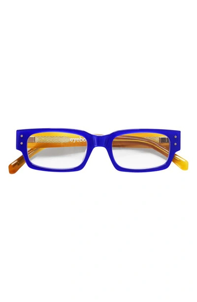 Eyebobs Peckerhead 50mm Reading Glasses In Cobalt/ Blonde/ Clear