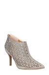 J. Reneé Nishita Pointed Toe Bootie In Pewter
