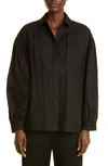 Co Black Boxy Shirt In Black