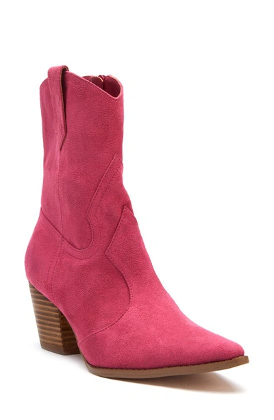 Coconuts By Matisse Bambi Western Boot In Hot Pink