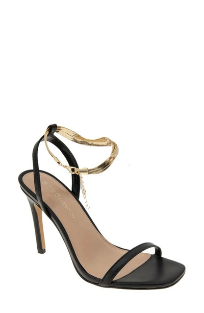 Bcbgeneration Ingot Chain Pump In Black Leather