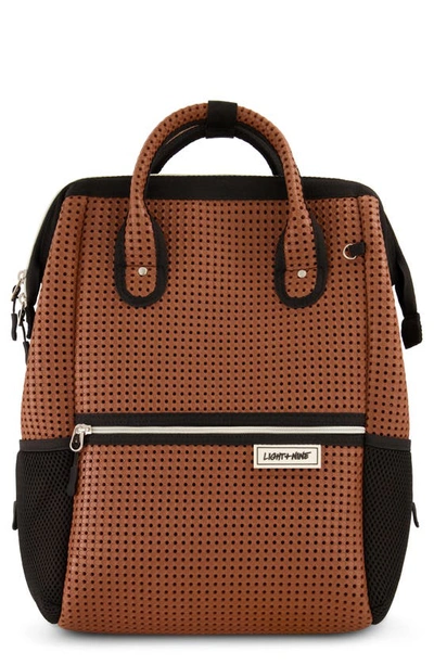 Light+nine Kids' Chestnut Tweeny Short Final Backpack In Brown