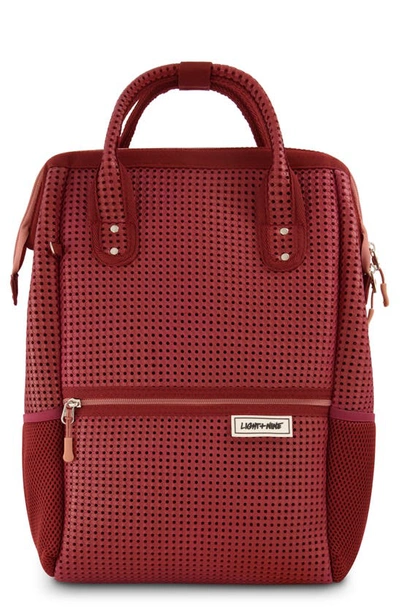 Light+nine Kids' Inspired Brick Tweeny Tall Backpack In Red