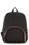 Light+nine Kids' Checkered Little Miss Backpack In Checkered Black