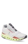 On Cloudnova Sneaker In White/ Limelight