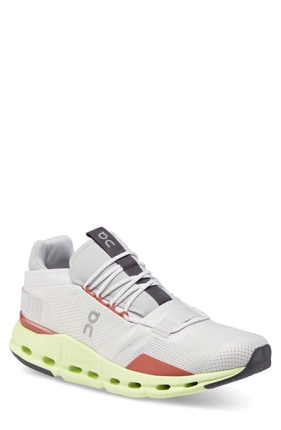 On Cloudnova Trainer In White/limelight