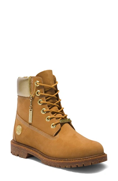 Timberland Heritage Boot In Wheat