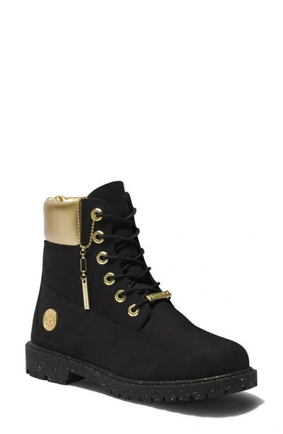 Timberland Heritage Boot In Gold