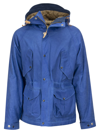 Manifattura Ceccarelli New Fisherman Parka In Light Blue