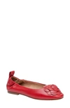 Linea Paolo Nina Ballet Flat In Red