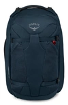 Osprey Farpoint 55-liter Travel Backpack In Muted Space Blue