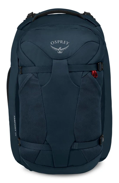 Osprey Farpoint 55-liter Travel Backpack In Muted Space Blue