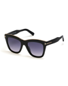 Tom Ford Julia Gradient Acetate Sunglasses In Black