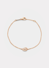Anita Ko 18kt Rose Gold Palm Leaf Baguette Diamond Bracelet In Rg