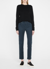 Loro Piana Girocollo Parksville Cashmere Sweater In Black