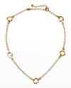 MARCO BICEGO JAIPUR LINK 18K YELLOW GOLD STATION CHAIN NECKLACE