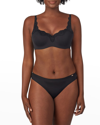 Le Mystere Dream Lace Tisha Full-figure Contour Bra In Black