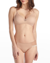 Le Mystere Sheer Illusion Wireless Contour Bra In Natural