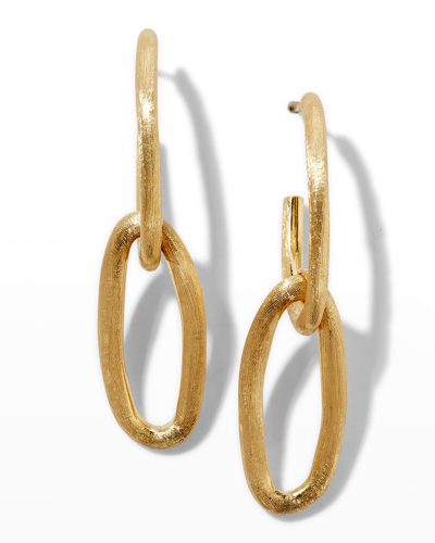 Marco Bicego Jaipur Link 18k Yellow Gold Oval Double Link Earrings