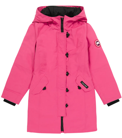 Canada Goose Kids Brittania Parka Jacket (7-16 Years) In Pink