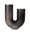 Aytm Arura Asymmetric Vase In Blk