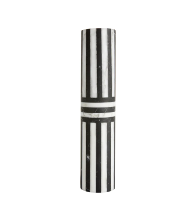 Editions Milano Bloom High Vase In Black And White