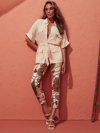 NEW YORK AND COMPANY WHITNEY HIGH-WAISTED PULL-ON SLIM-LEG ANKLE PANTS