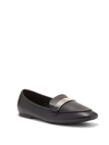 New York And Company Harleigh Id Plate Loafer Black