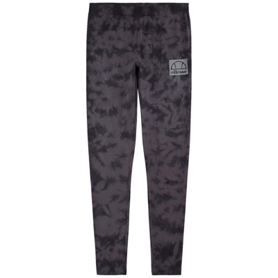 Ellesse Kids' El Musica Branded Patterned Leggings Gray In Grey