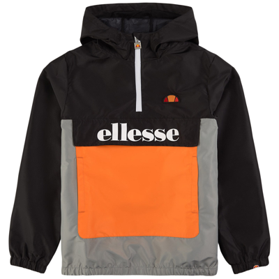 Ellesse Kids' El Nata Color-blocked Branded Track Jacket Black