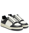 Saint Laurent Sl/61 Sneaker In Coffee White/nero/co