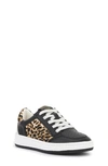 Vintage Havana Kids' Halee Low Top Sneaker In Black/ Leopard Multi