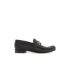 Gucci Wislet Horsebit Leather Moccasins In Black
