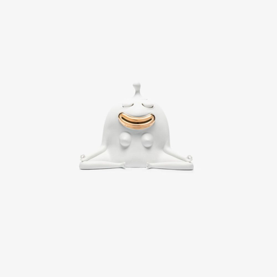 L'objet X Haas Brothers White Meditator Incense Burner