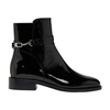 Totême The Jodhpur Patent-leather Boots In Black
