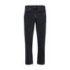 Totême Toteme Twisted Seam High Waist Straight Leg Jeans In Grey Wash